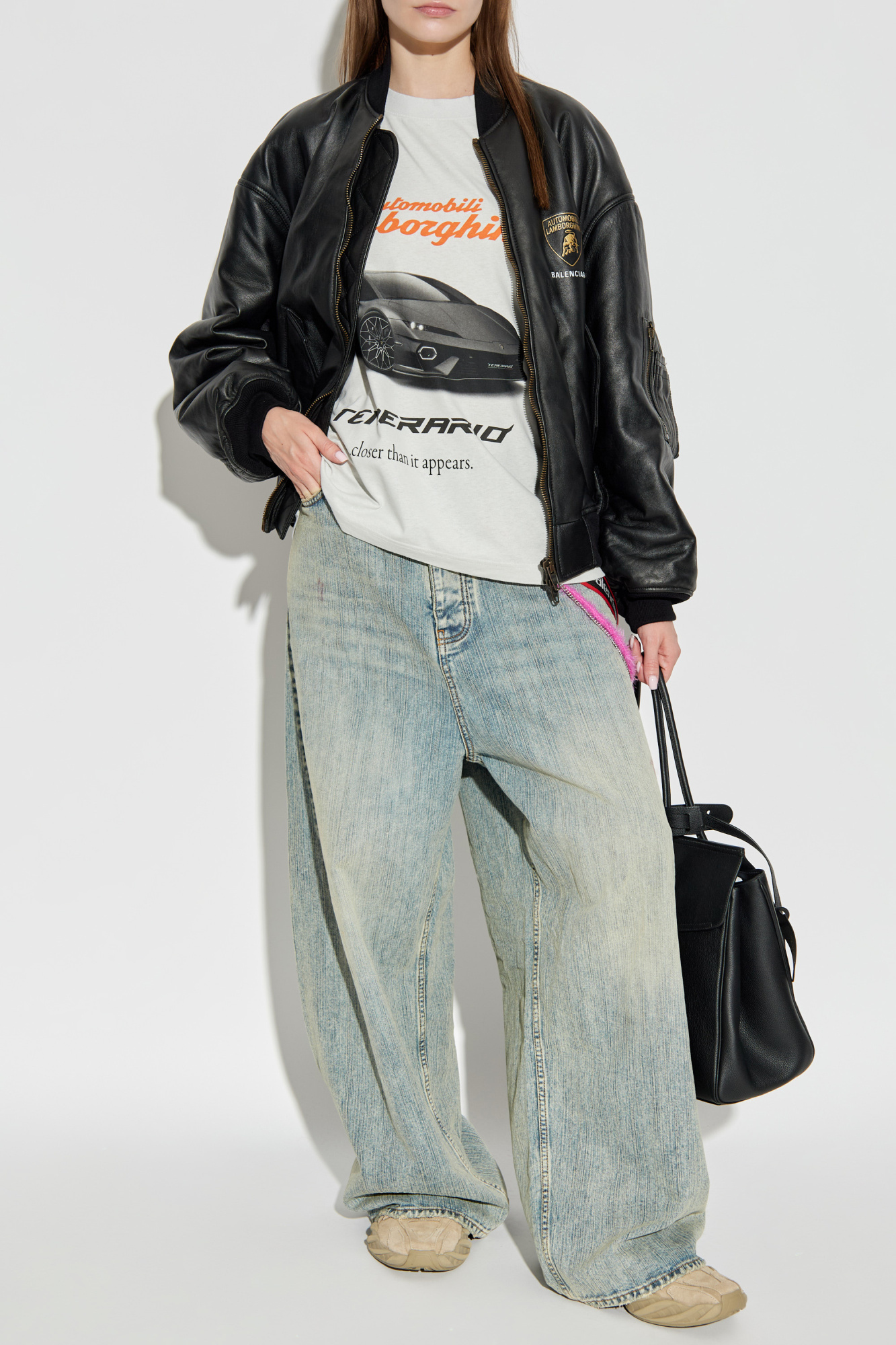 BALENCIAGA＊Tシャツ（SMALL FIT NIFE PUMP） BALENCIAGA | SMALL FITTED TEE